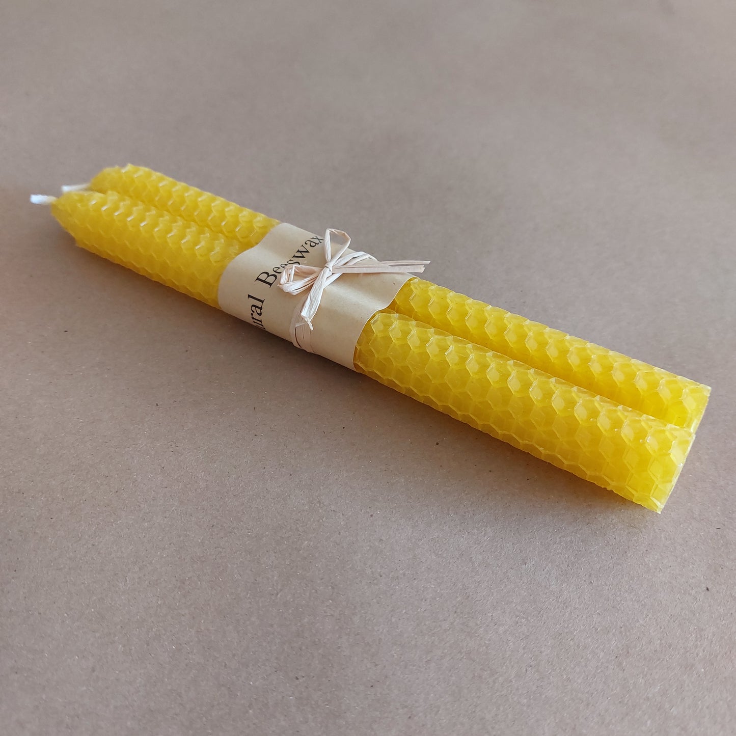 Vela de cera de abeja juego de 2