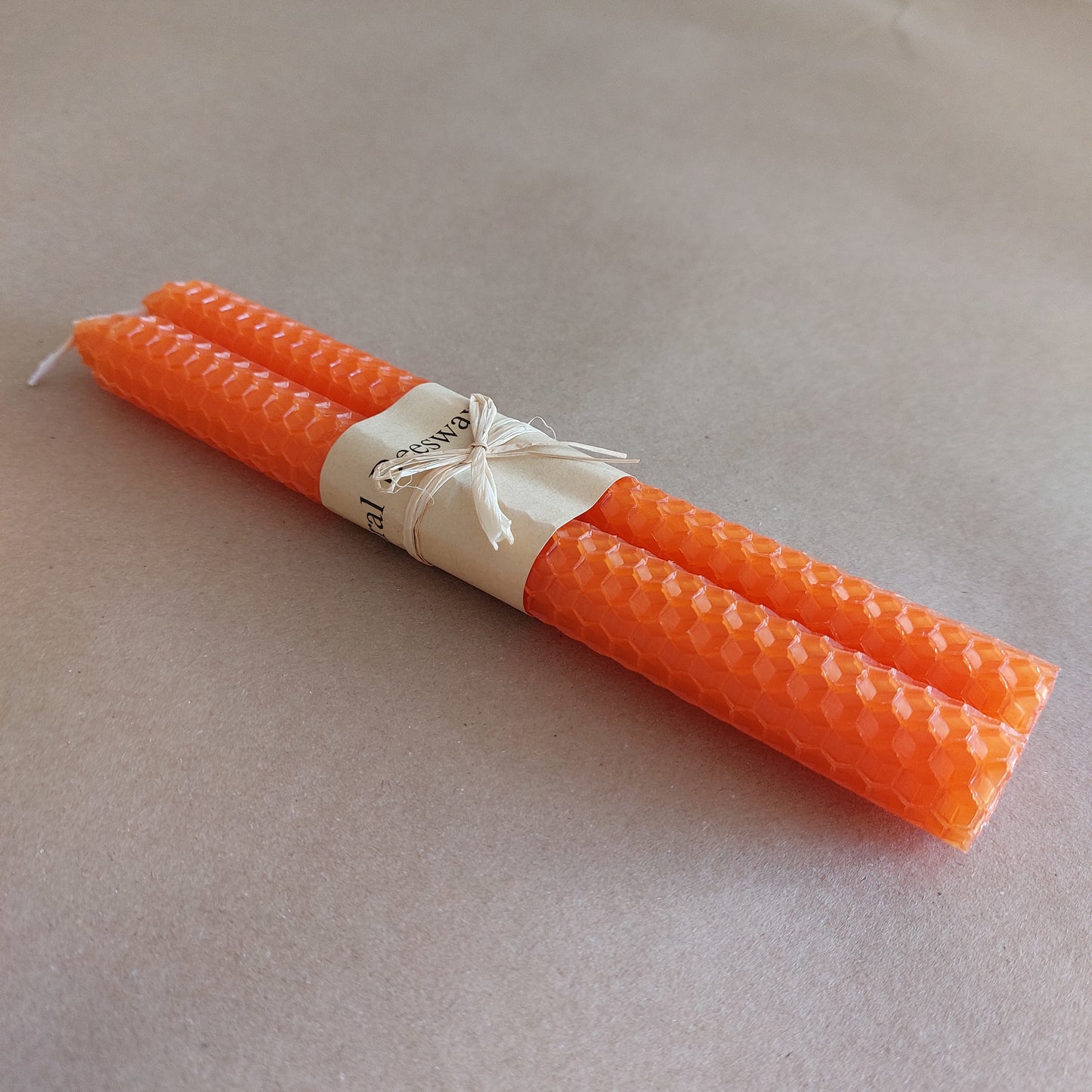 Vela de cera de abeja juego de 2