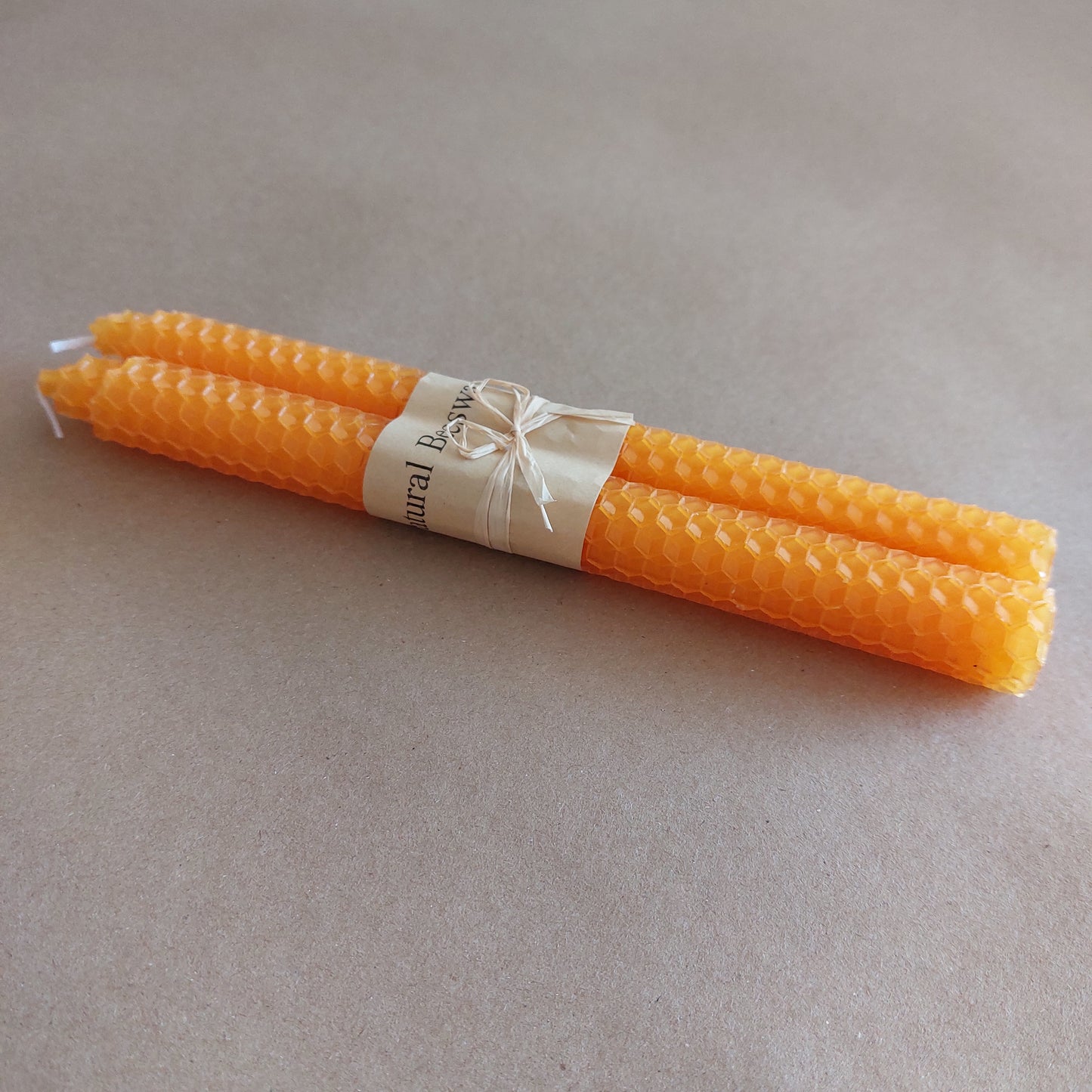 Vela de cera de abeja juego de 2