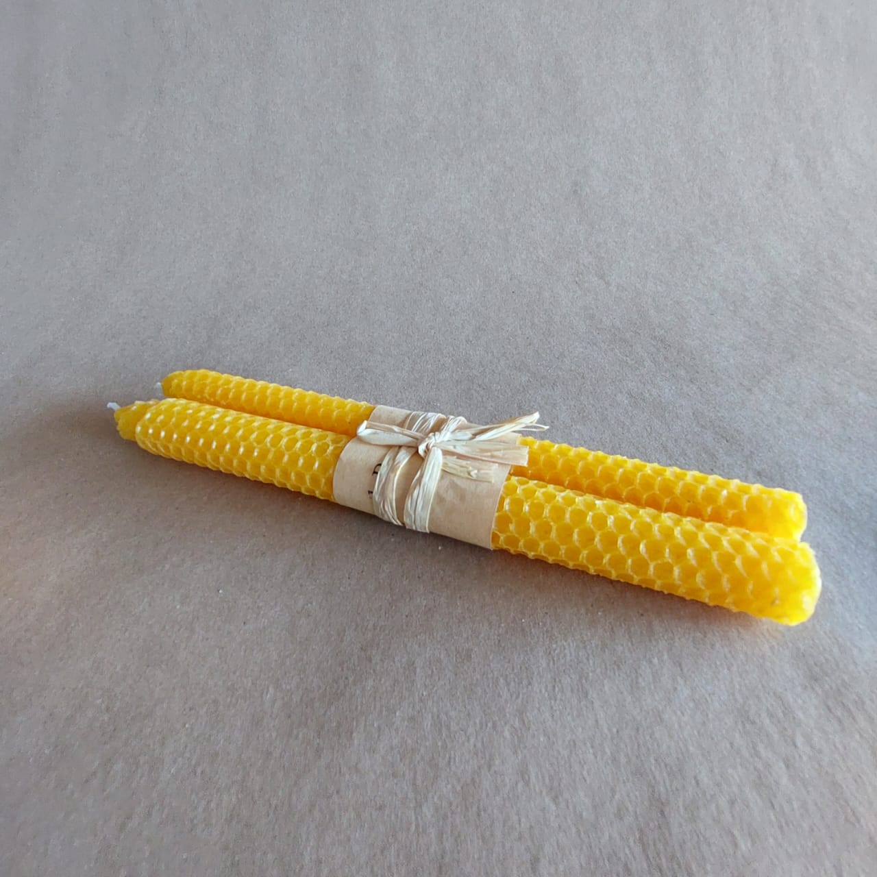 Vela de cera de abeja juego de 2